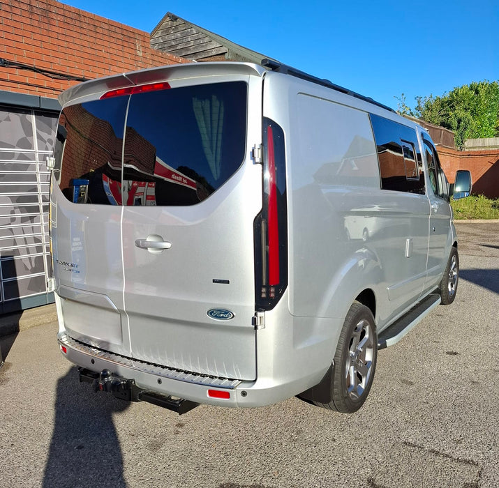 Ford Transit Custom Sequential Indicator LED Rear Lights Smoked (Facelift)